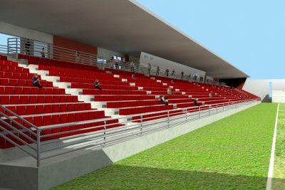 Imagem: Vista parcial do estádio Imagem: Vista parcial do estádio
