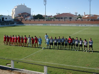 Foto: Riachense - Barreirense, jogo de preparação