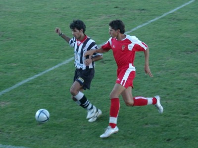 Foto: Riachense - Barreirense, jogo de preparação