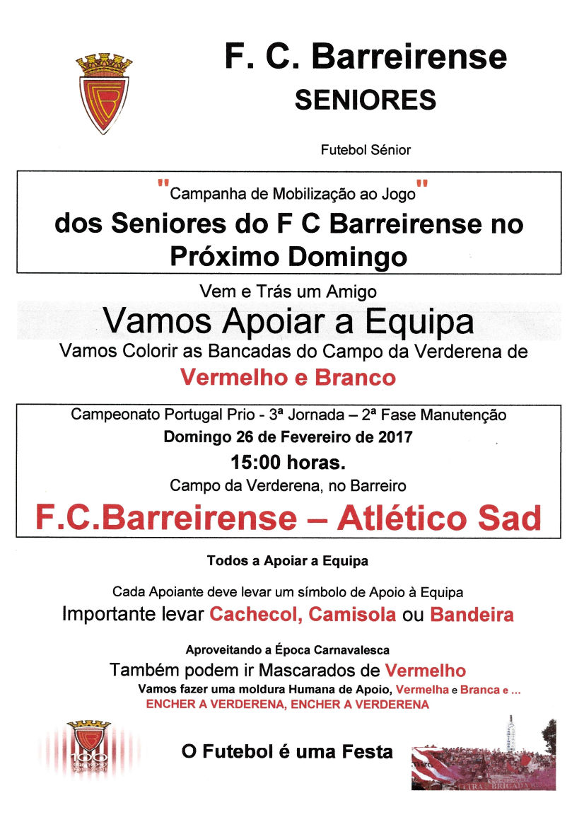 20170223 Campanha Mobilizacao barreirense atletico